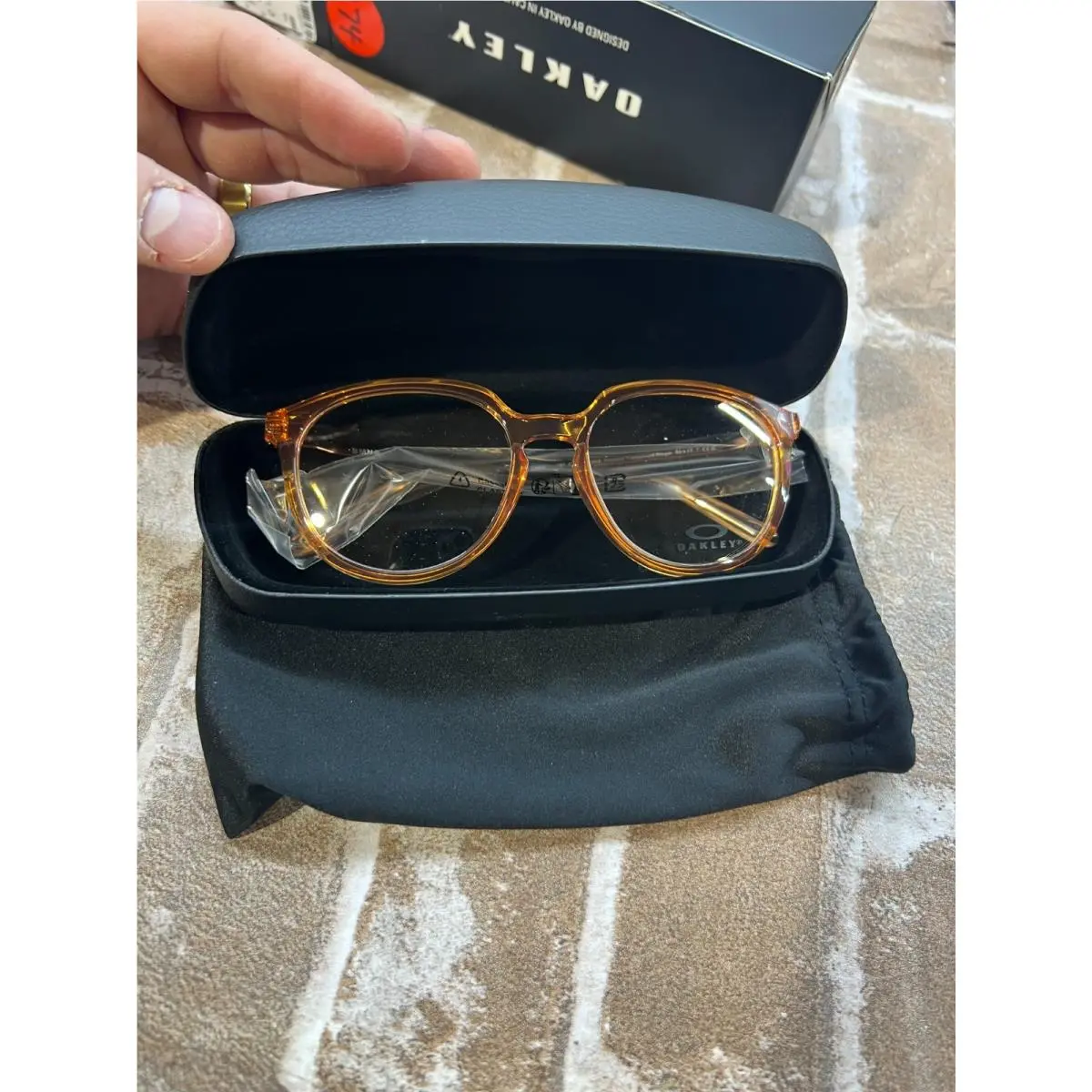 Oakley OX8150-0253 Bmng Satin Brown Tortoise Eyeglasses 53-17