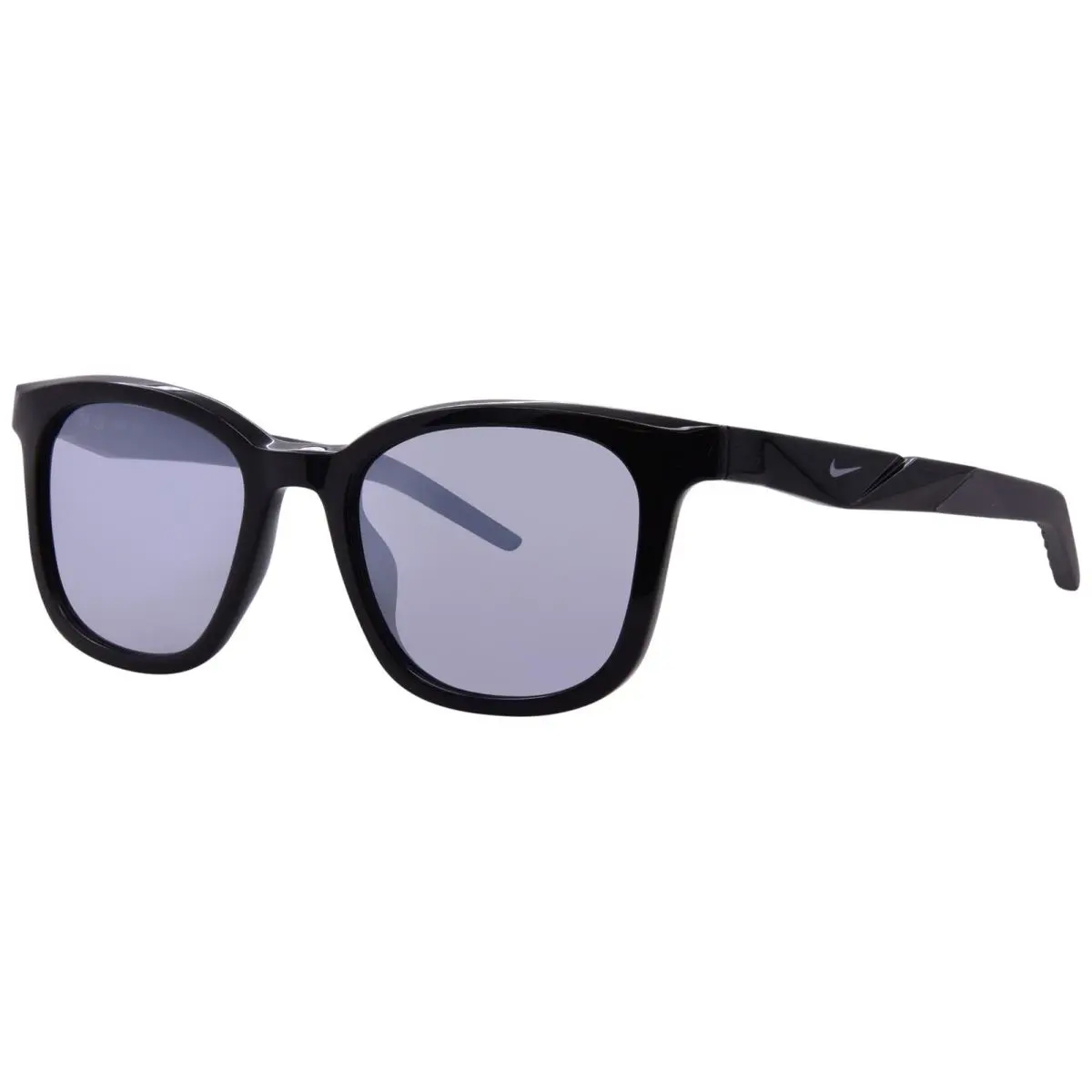 Nike Radeon-2 FV2405 010 Sunglasses Black/silver Flash Rectangle Shape 52mm - Frame: Black, Lens: Silver