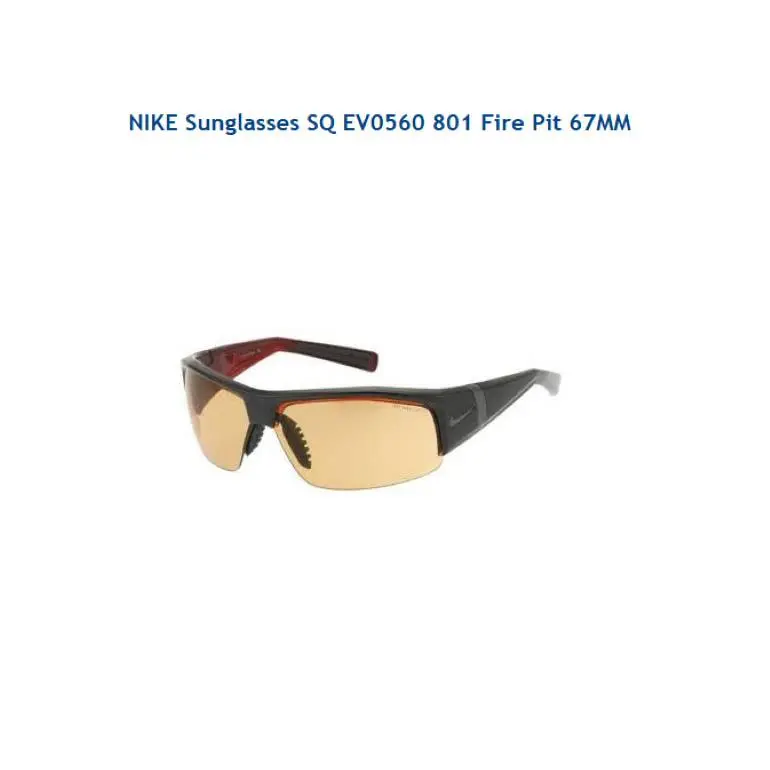Sunglass Nike SQ EV0560 801 Red 67mm W/nike Drawstring Pouch
