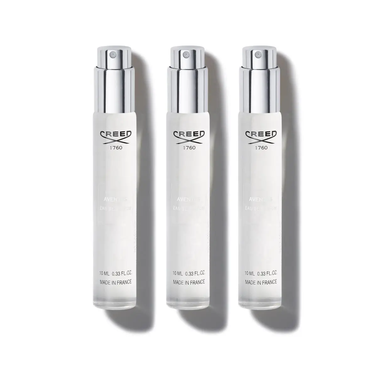 Fragrance Atomizer Set Prefilled Vials 3 x 10ML Creed Aventus Featuring
