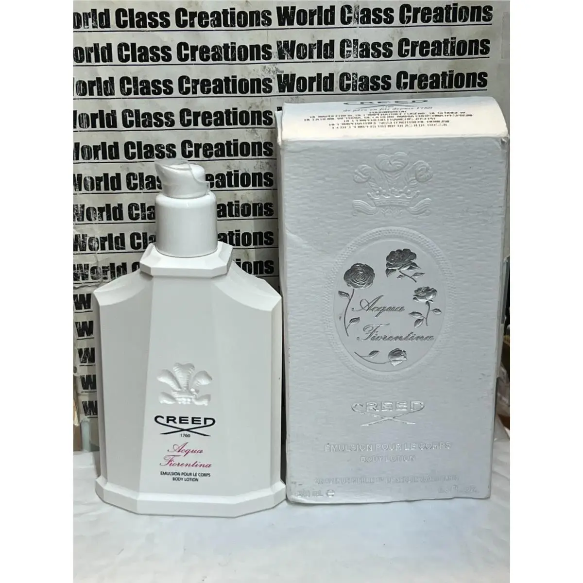 Creed Acqua Fiorentina Body Lotion For Women - 6.8 OZ/200 ML - Rare