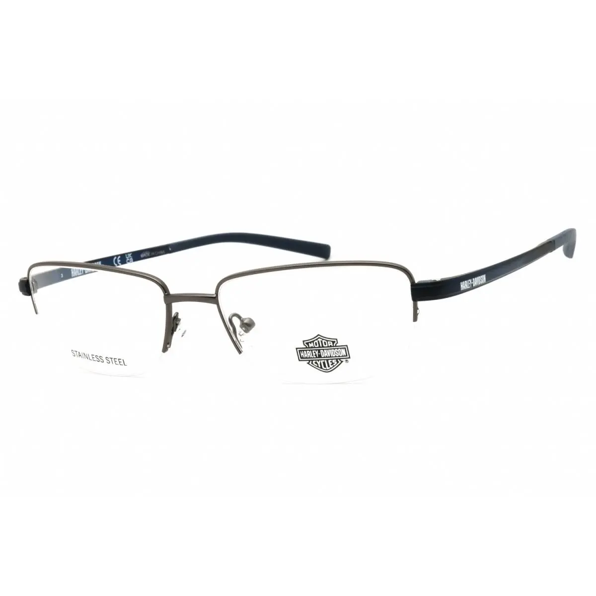 HD00017 009 Matte Gunmetal 56mm Eyeglasses by Harley Davidson