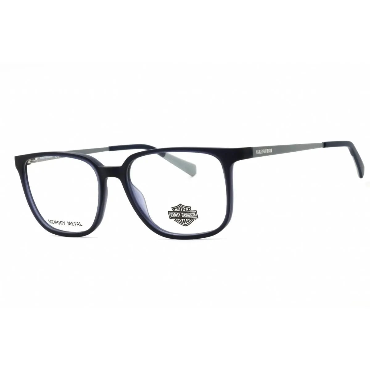 HD50068 091 Matte Blue 53mm Eyeglasses by Harley Davidson