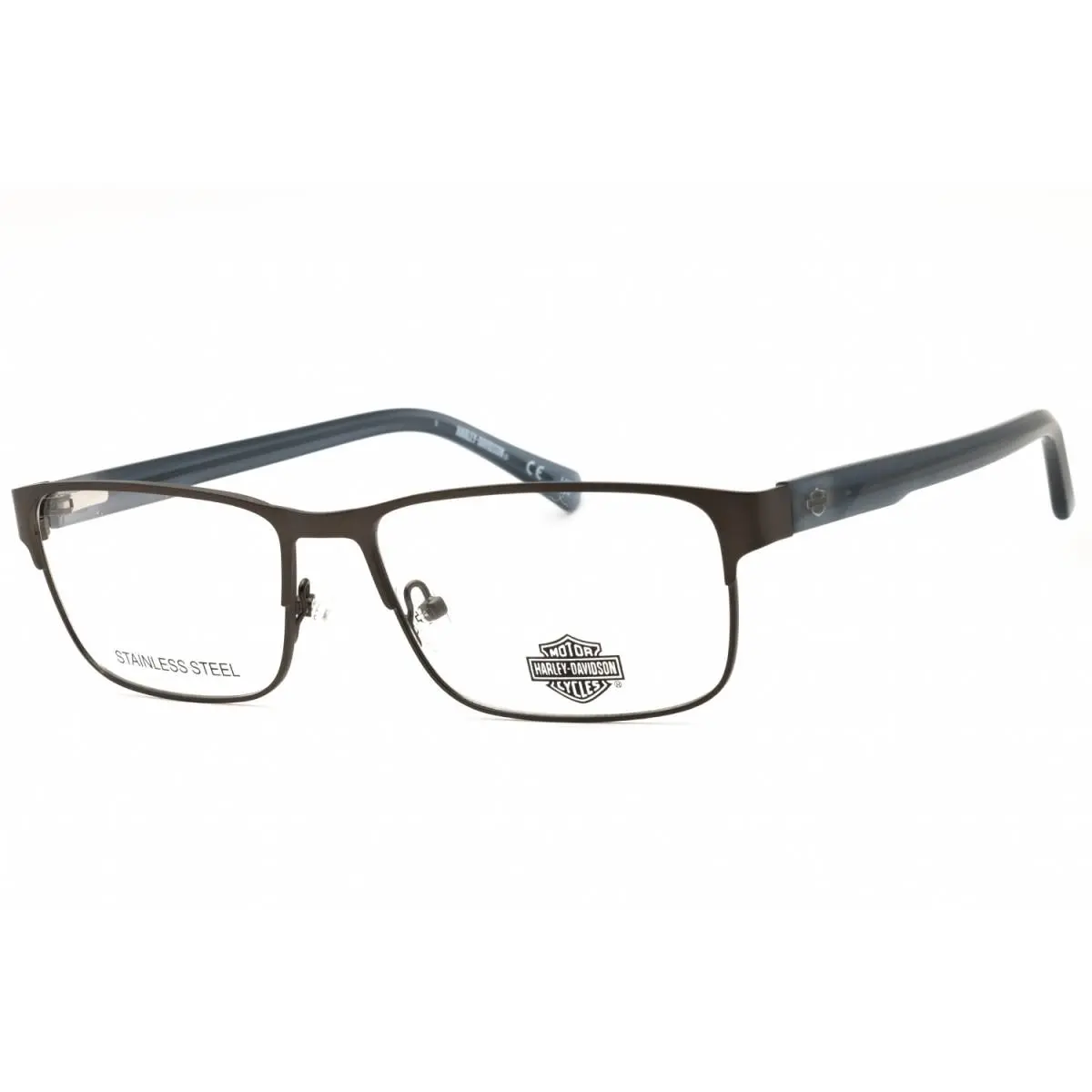 HD50062 009 Matte Gunmetal 57mm Eyeglasses by Harley Davidson