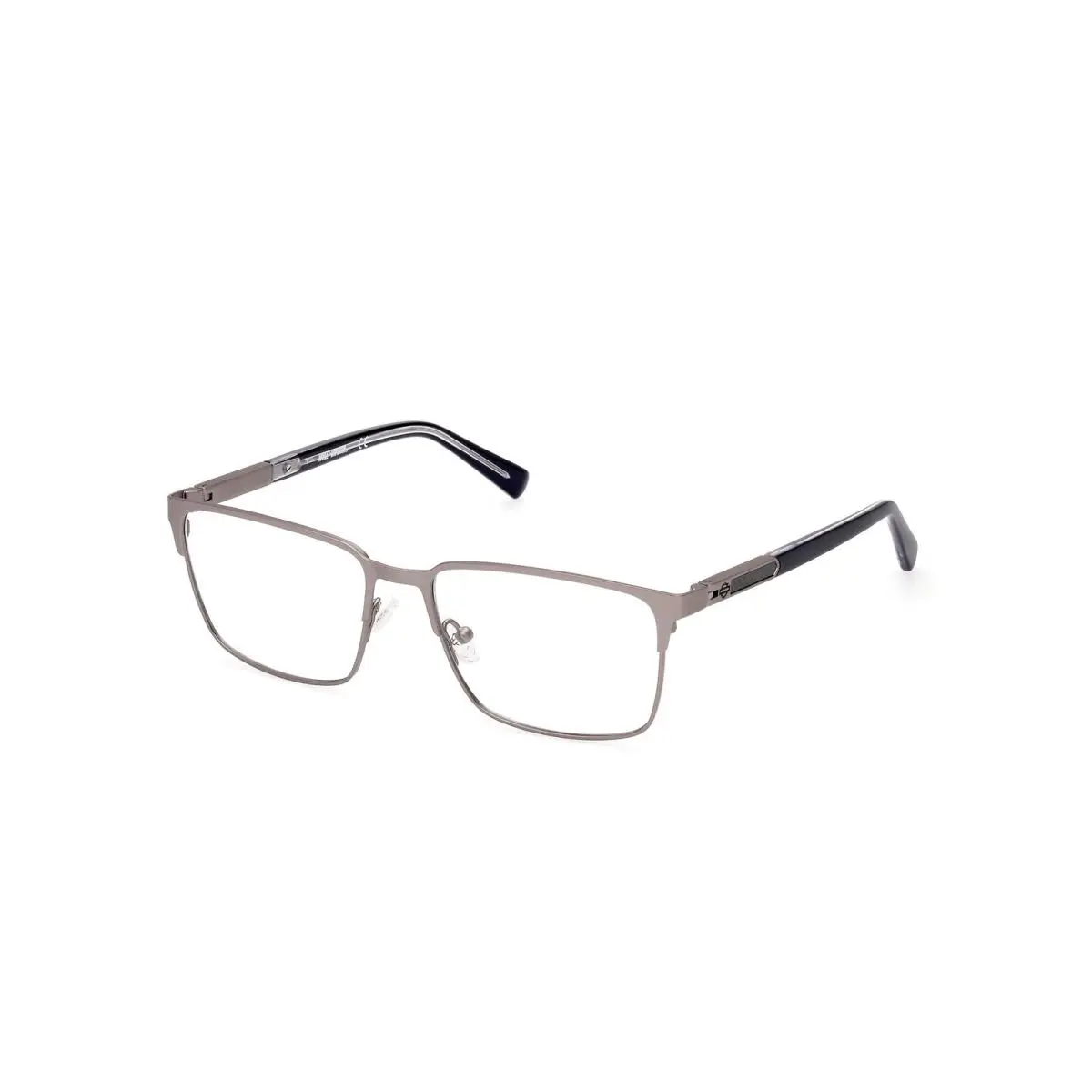 HD0976 011 Metal Matte Light Nickeltin 57 mm Men`s Eyeglasses by Harley Davidson