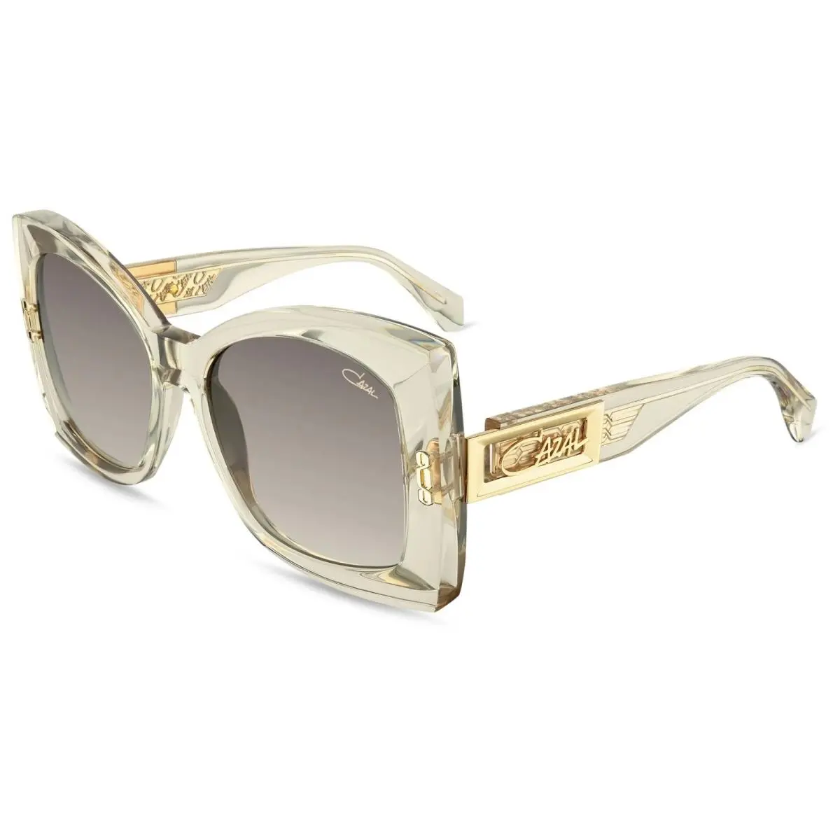 8516 Champagne and Gold/brown Shaded 002 Sunglasses by Cazal