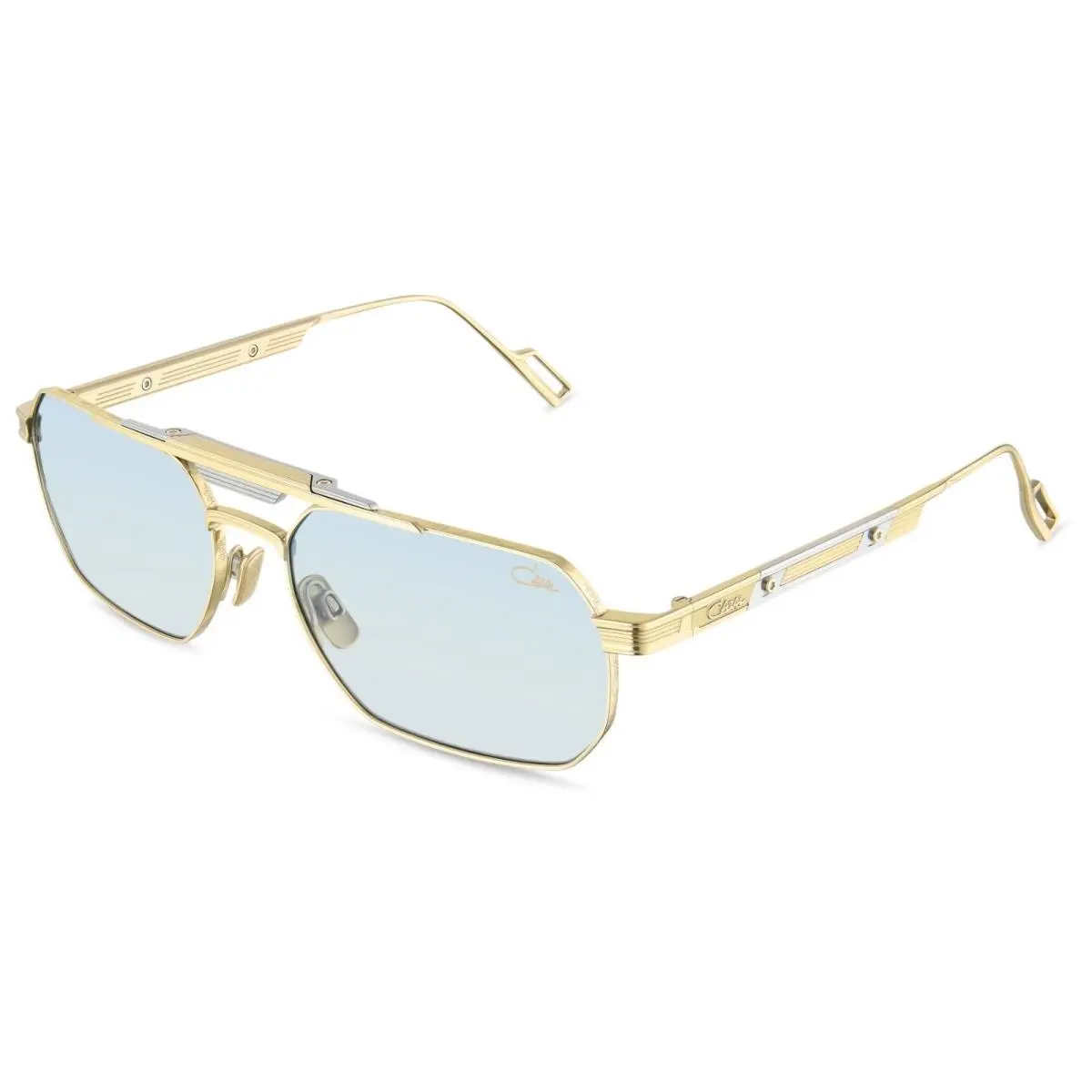 757/3 Gold and Silver/blue Shaded 003 Sunglasses by Cazal