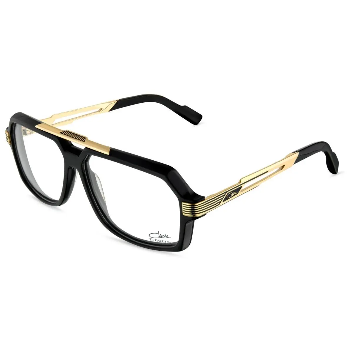 6034 Black Gold 001 Eyeglasses by Cazal
