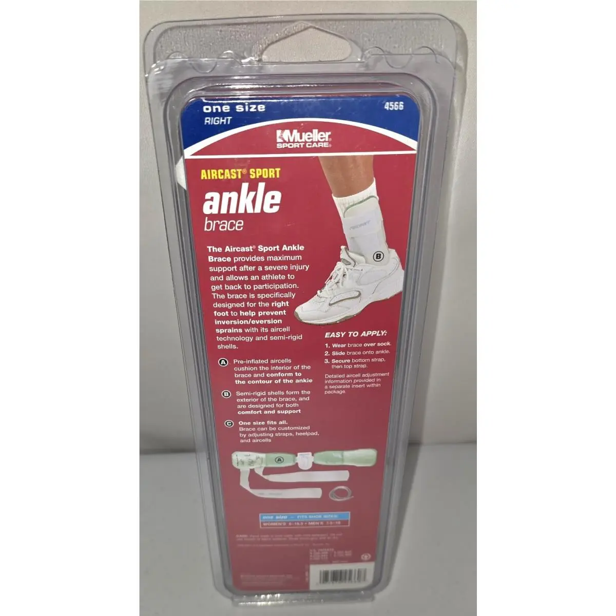 Aircast  - Mueller Aircast - Mueller - 4566 - White 1