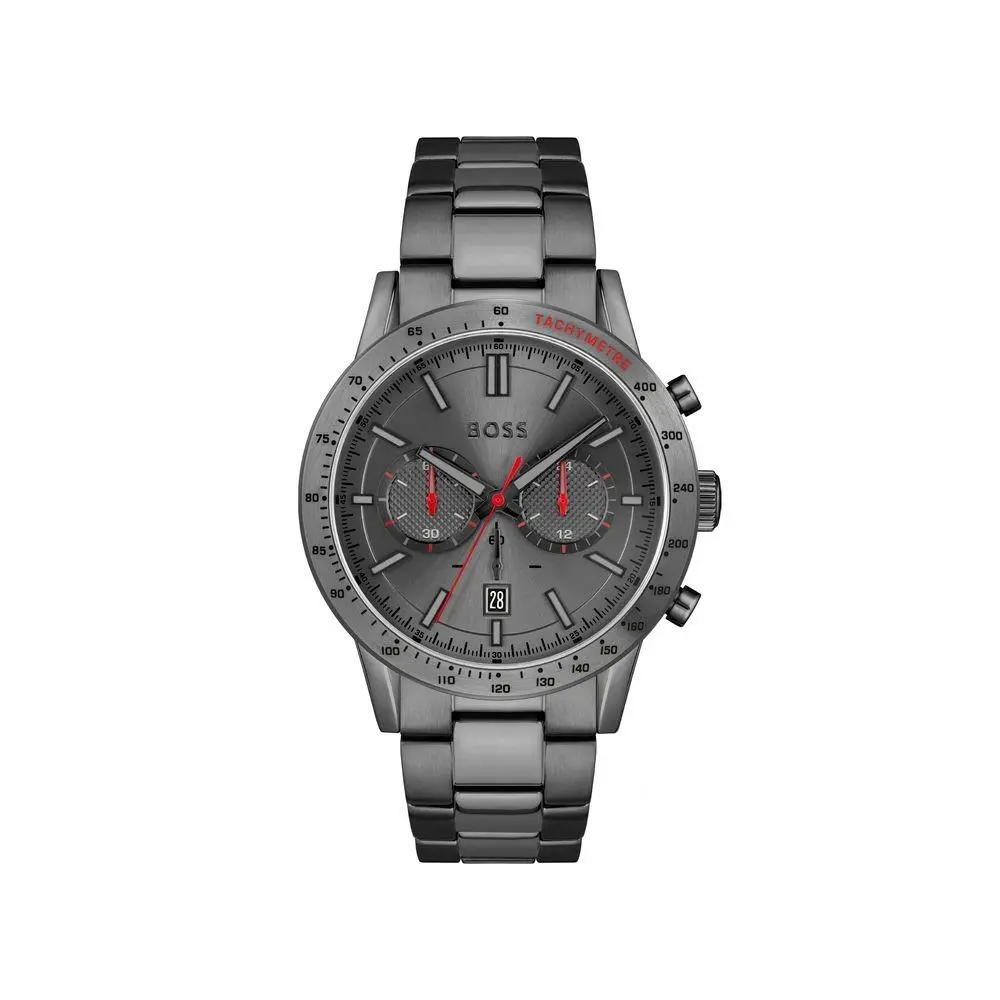 Gray Stainless Steel Dress Watch - BO1513924AC by Hugo Boss