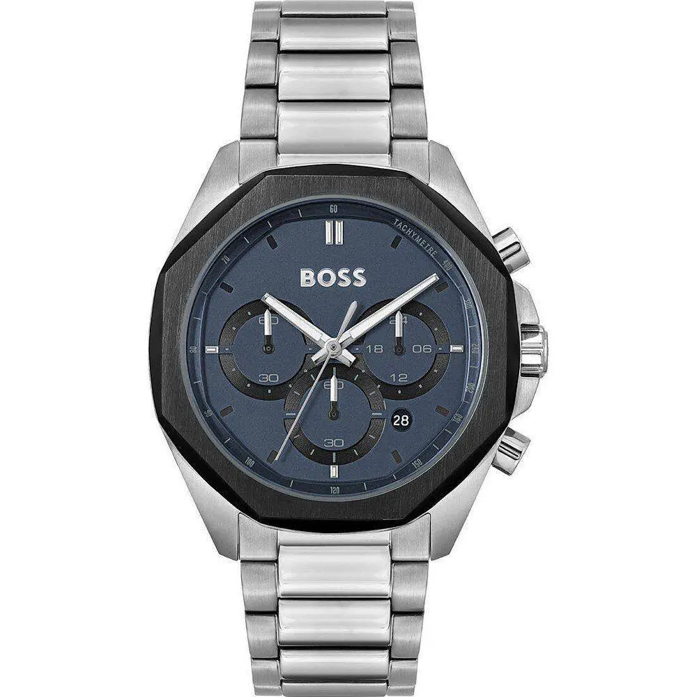 Gray Stainless Steel Dress Watch - BO1514015AC by Hugo Boss