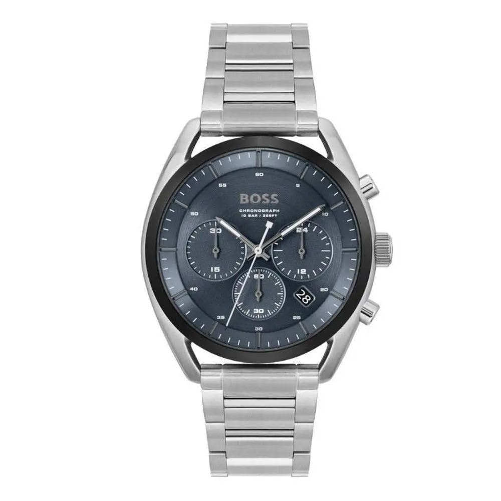Gray Stainless Steel Dress Watch - BO1514093AC by Hugo Boss