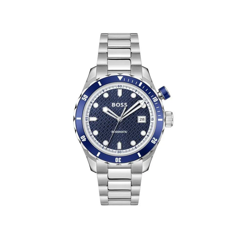 Gray Stainless Steel Dress Watch - BO1514177AC by Hugo Boss