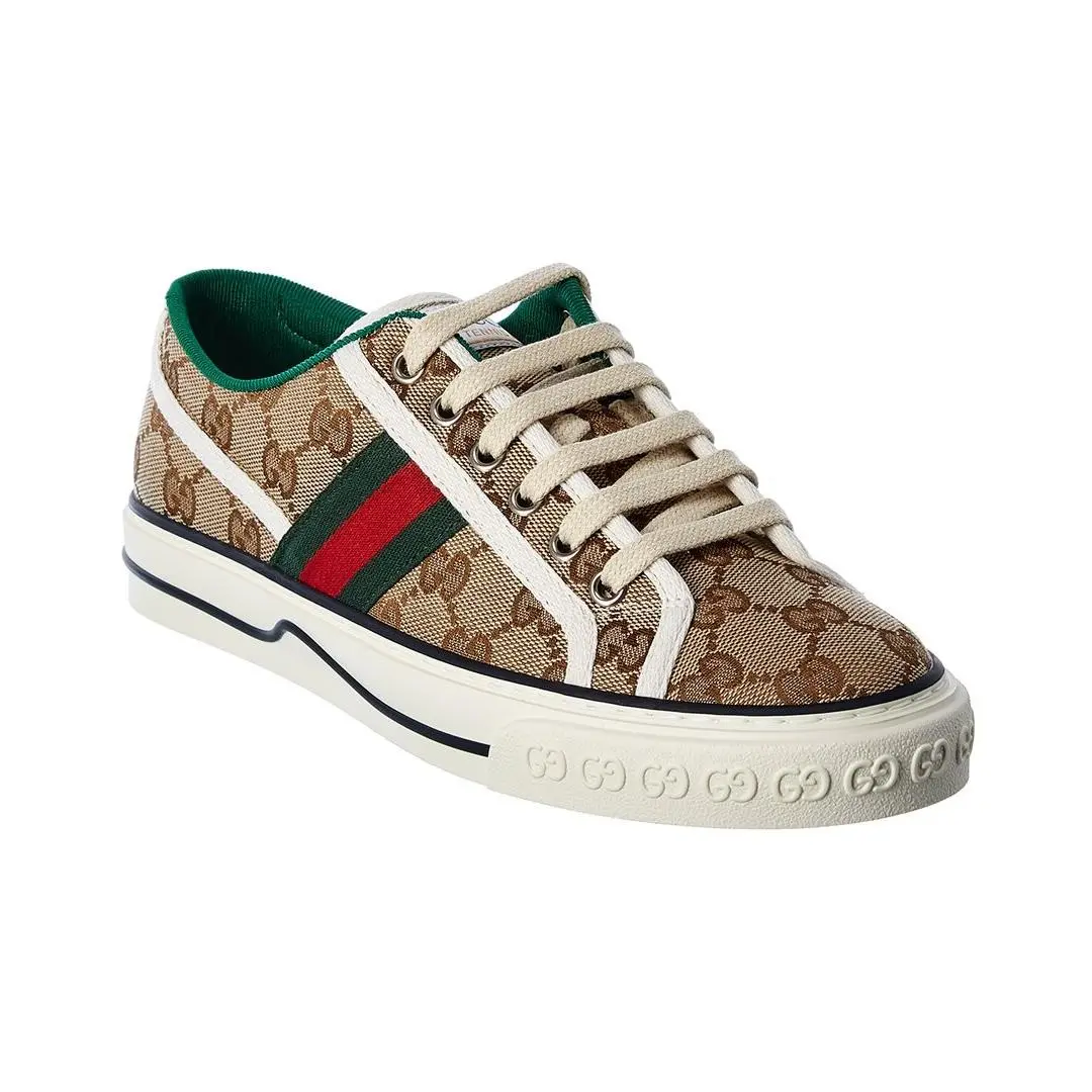 Gucci Tennis 1977 Canvas Sneaker Women`s 36