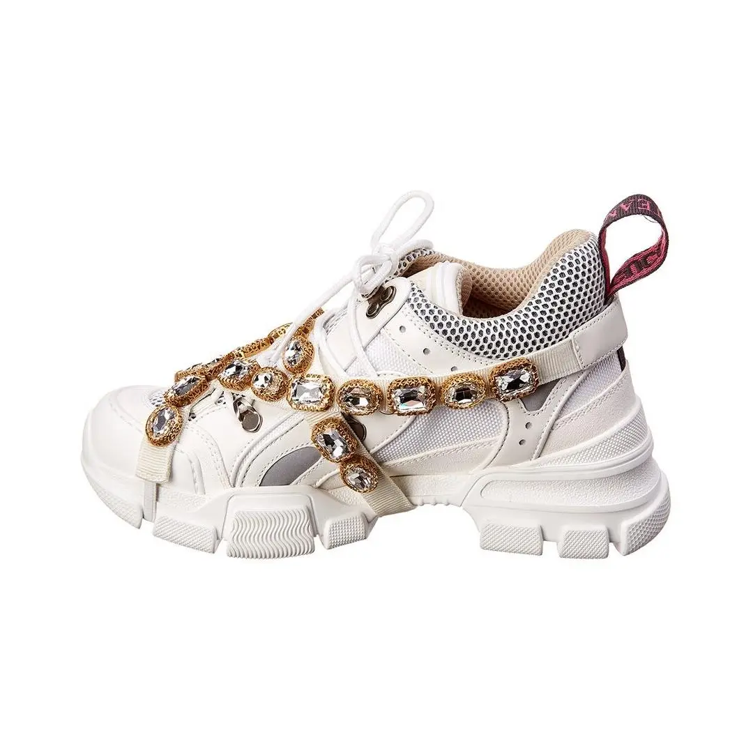 Gucci shoes - Gucci Flashtrek - Flashtrek - 541445-GGZ50-9081 - White 0