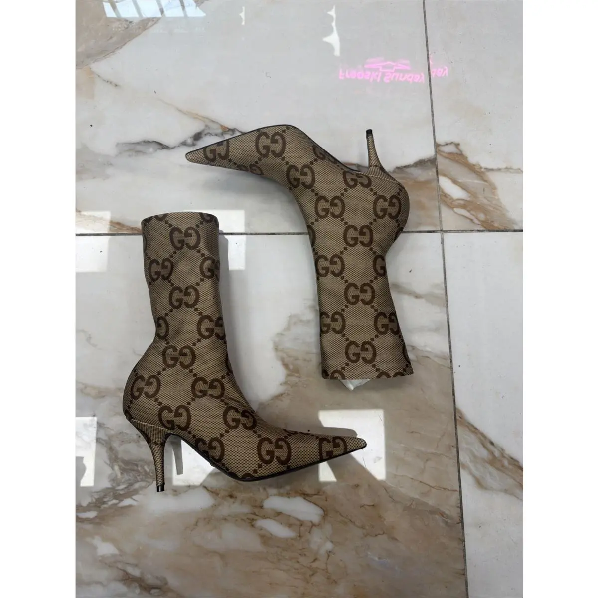 Wmns  X Balenciaga The Hacker Heels Sz-35+ 676542 Ul409 2580 by Gucci