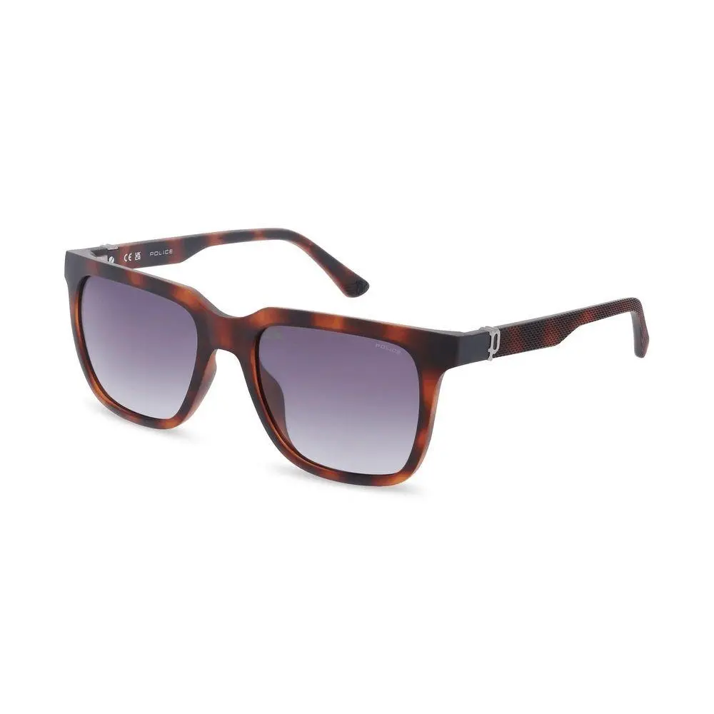 Police Brown Injected Sunglasses - POSPLN34M540878AC
