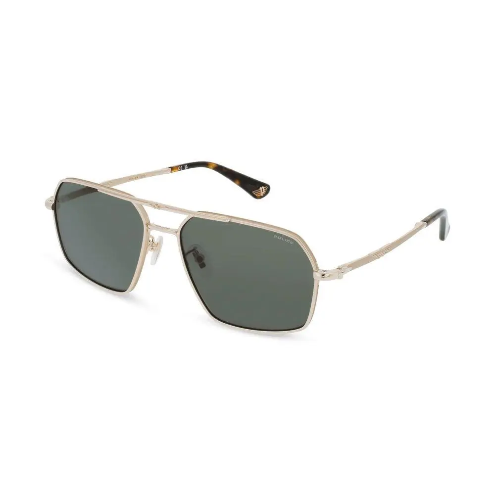 Police Gold Metal Sunglasses - POSPLL86580349AC