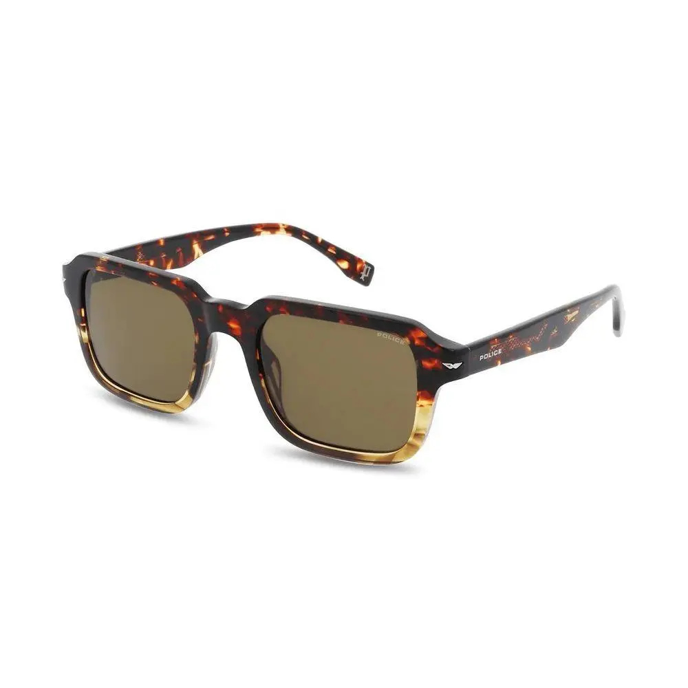 Police Brown Acetate Sunglasses - POSPLN36M520836AC
