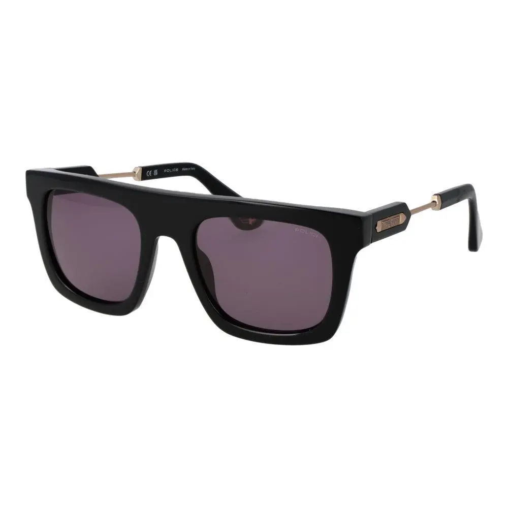 Police Black Cellulose Acetate Sunglasses - PO-1068376