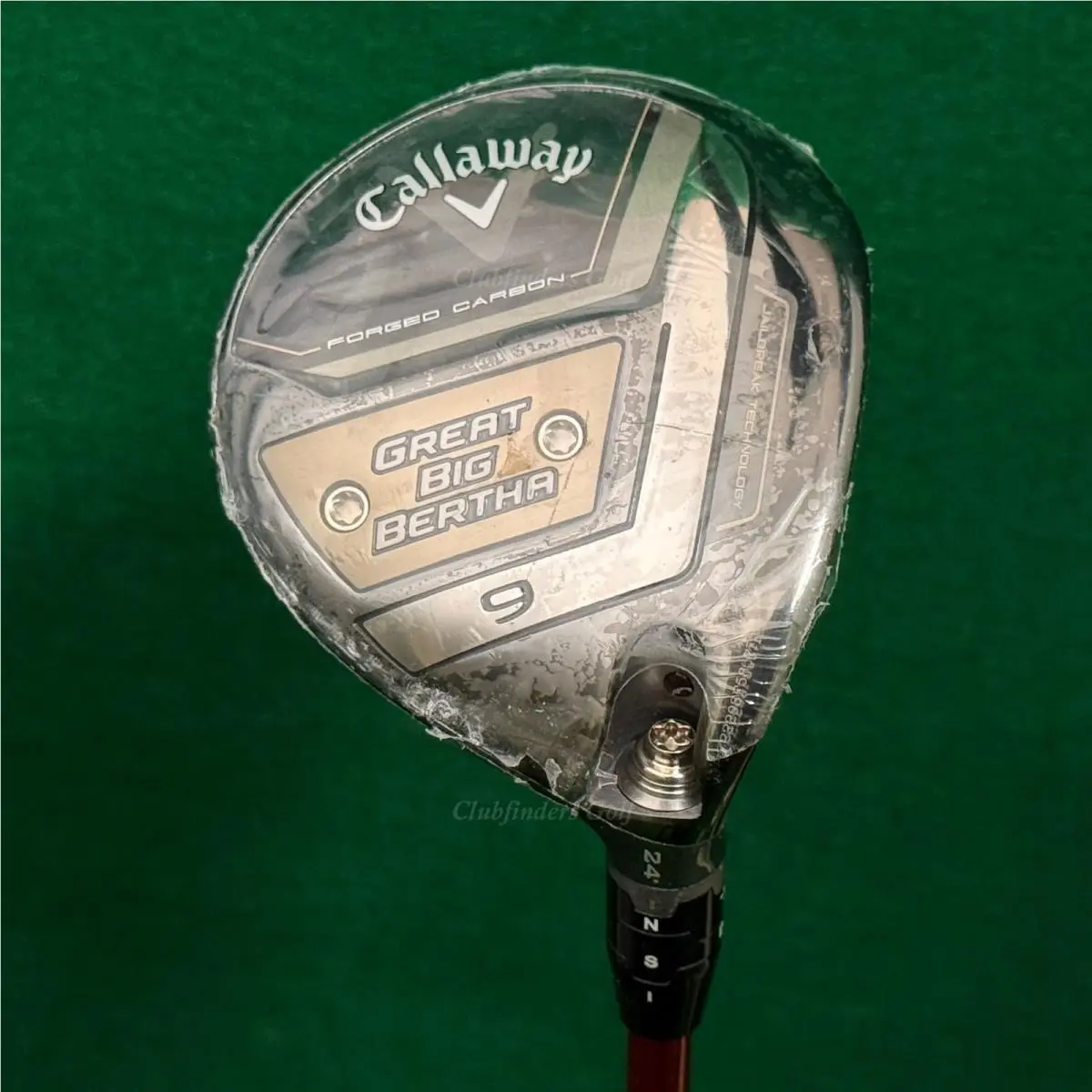 Callaway 2023 Great Big Bertha 24° Fairway Wood 9 Denali Red 50G 5.0 Seniors