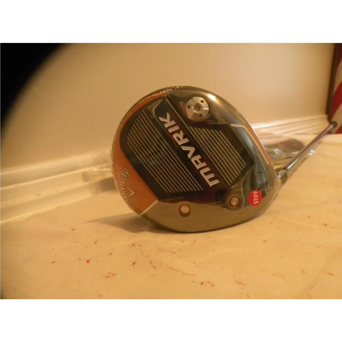 Callaway Maverik 5 Fairway Wood LH Lefty 18 Deg. Hzrdus 6.0 S Fle