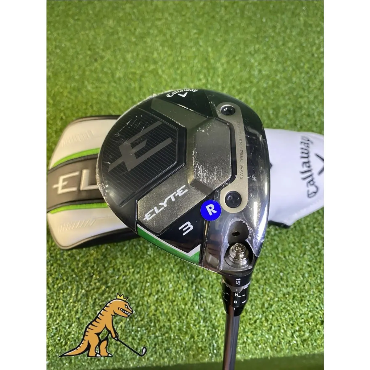 Callaway Elyte 15 3-Wood Denali 60g Regular Flex Graphite + HC