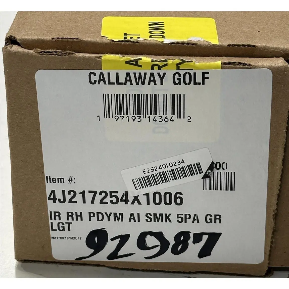 Callaway  - Paradym AI Smoke - Paradym Smoke - Chrome, Lie Angle: Black 3