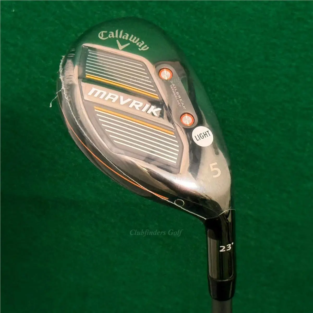 Callaway Mavrik 23° 5 Hybrid Project X Catalyst 55 5.0 Graphite Seniors W/hc