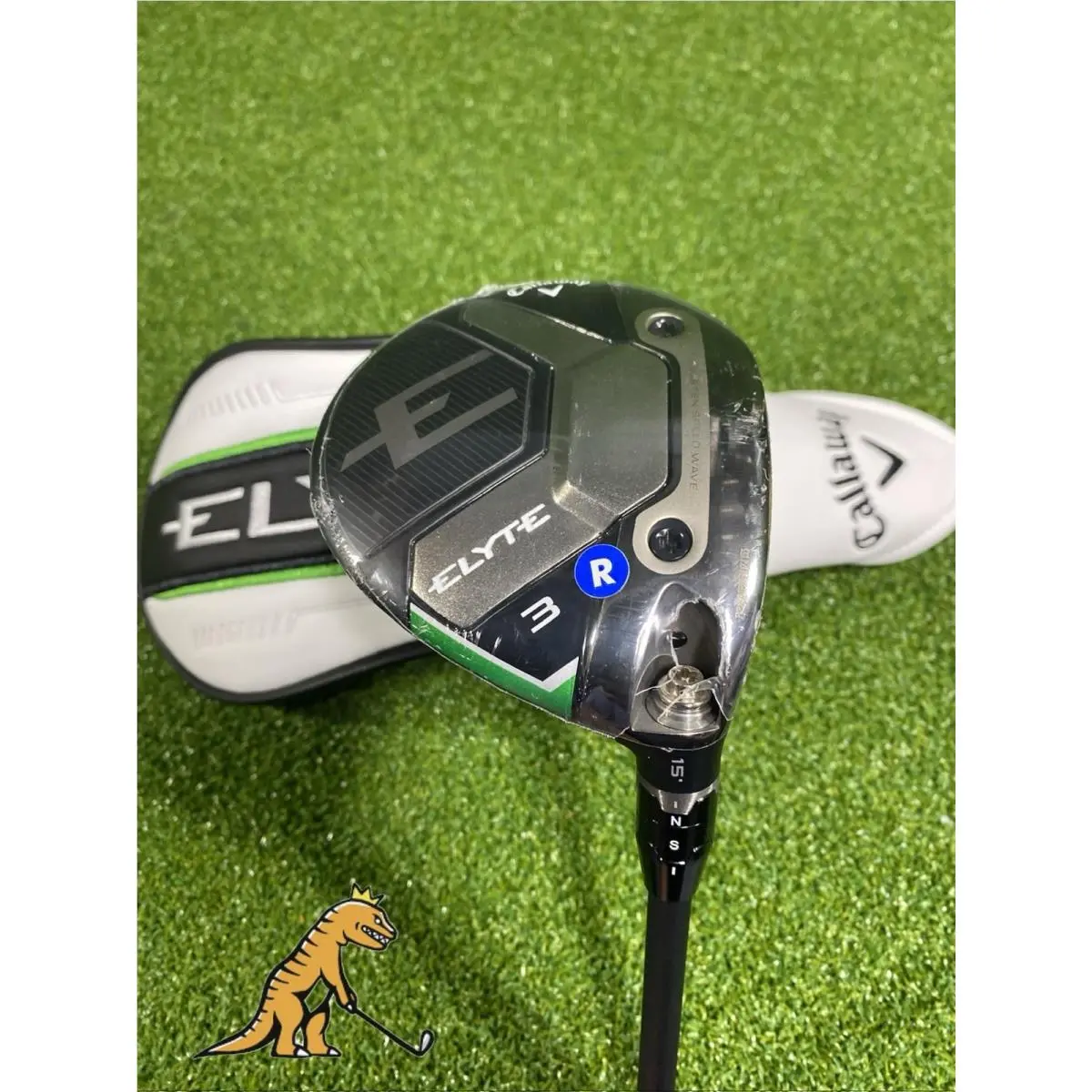 Callaway Elyte 15 3-Wood Vanquish 50g Regular Flex Graphite + HC