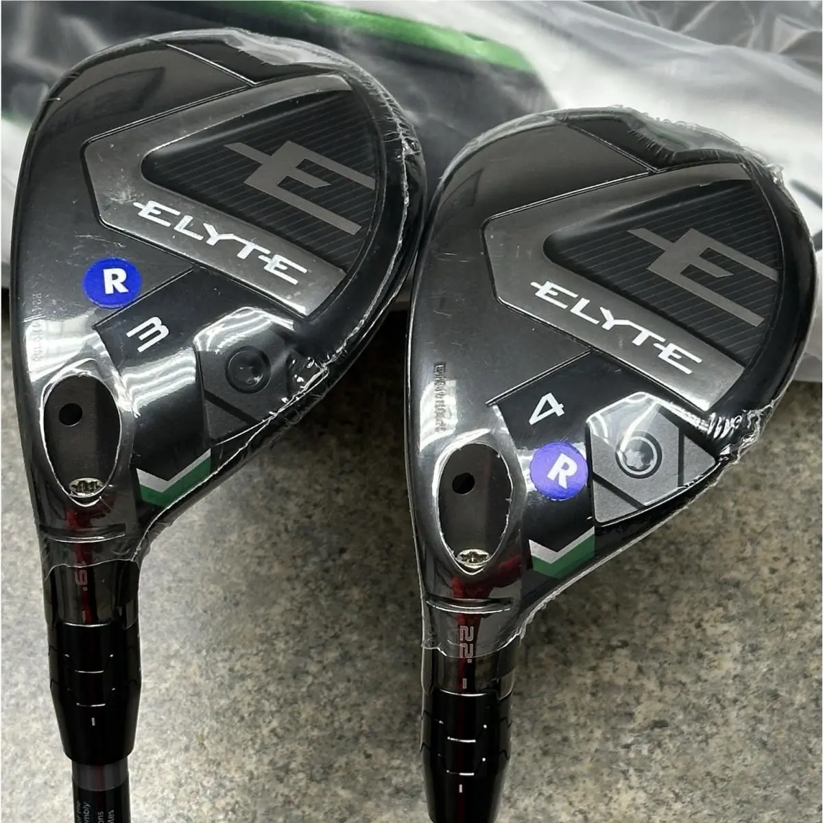 Callaway Elyte Rescue Hybrid Set Left Hand 3H 4H Regular Flex Denali 60g LH