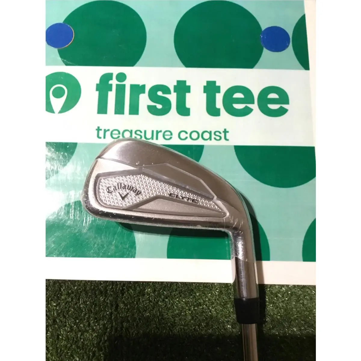Callaway Elyte 7 Iron Stiff 90g Vector True Temper Steel Shaft Demo Club