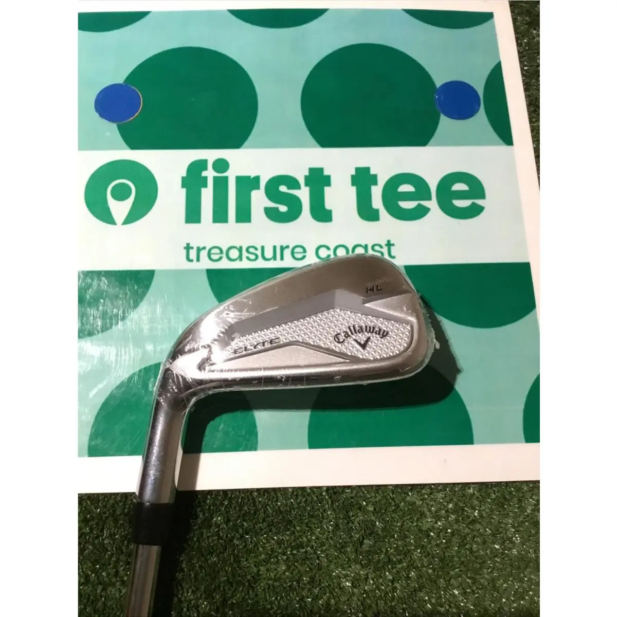 Callaway Left Handed Elyte HL 7 Iron Regular Kbs Max 80 Steel Shaft Demo LH