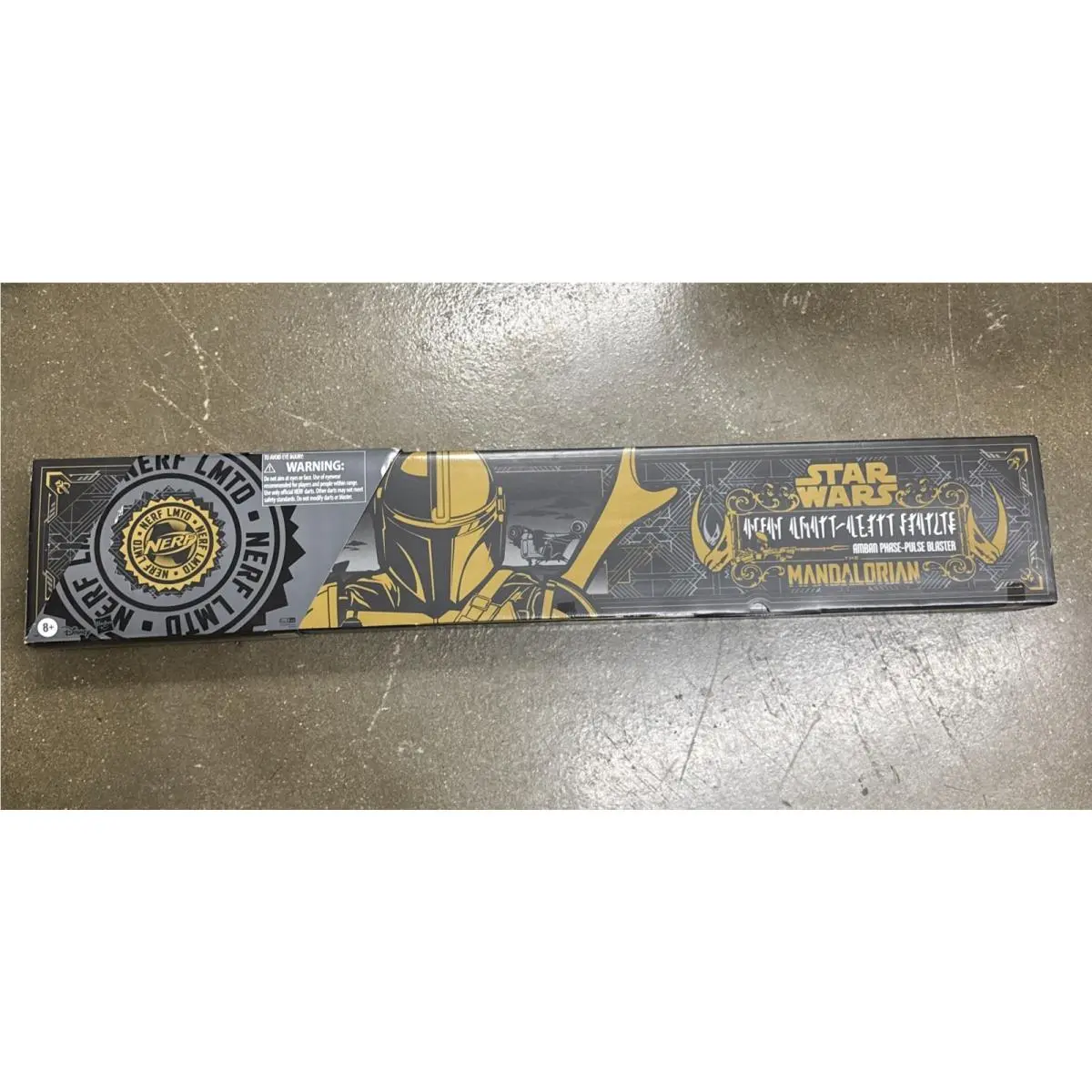 Star Wars The Mandalorian Nerf Amban Phase-pulse Blaster Usa Big