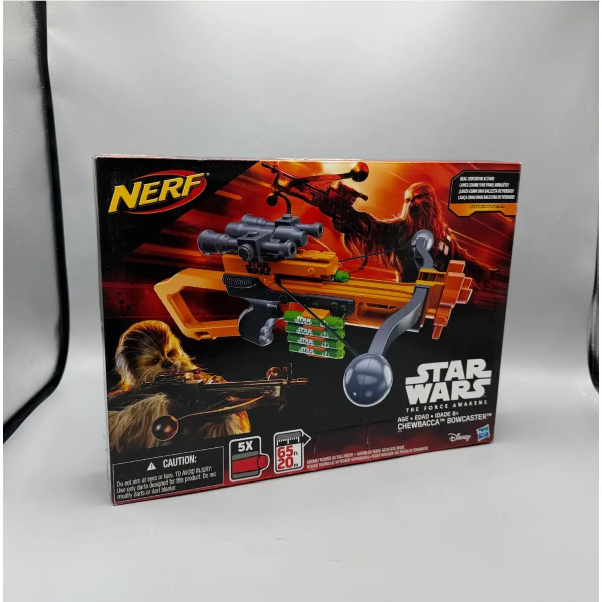 Nerf Chewbacca Bowcaster Crossbow Star Wars The Force Awakens Episode Vii
