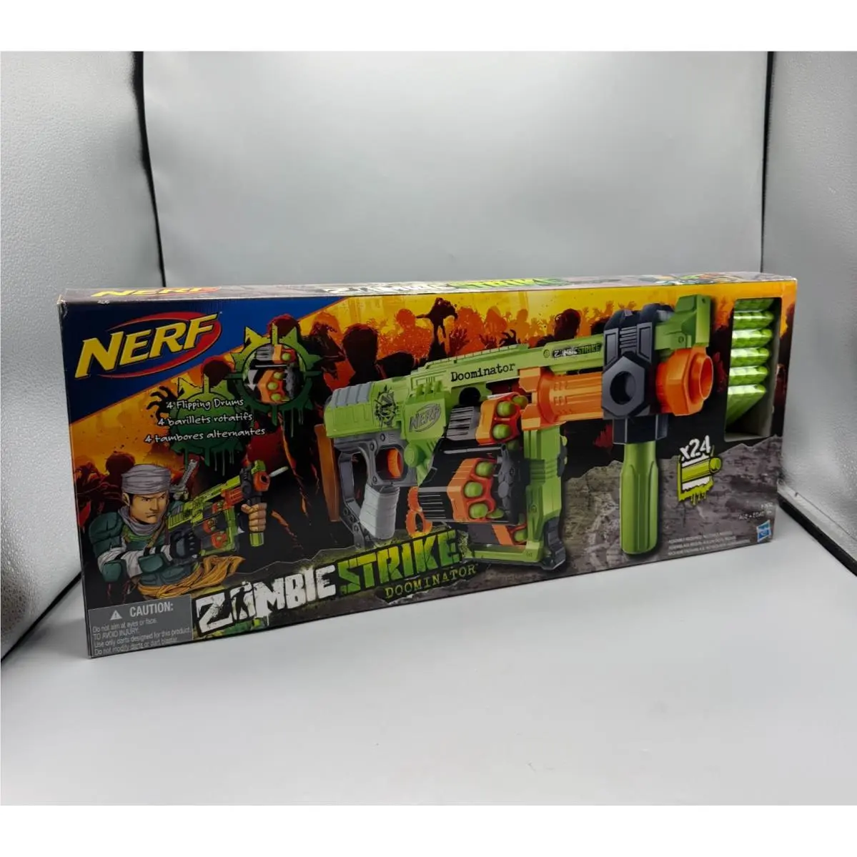 Nerf Zombie Strike Doominator Dart Gun Blaster