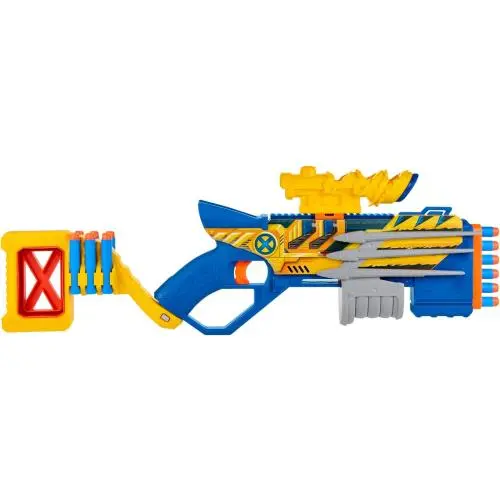 Nerf Marvel Wolverine Blaster 6-Dart Storage Stock 12 Nerf Elite Darts Toy