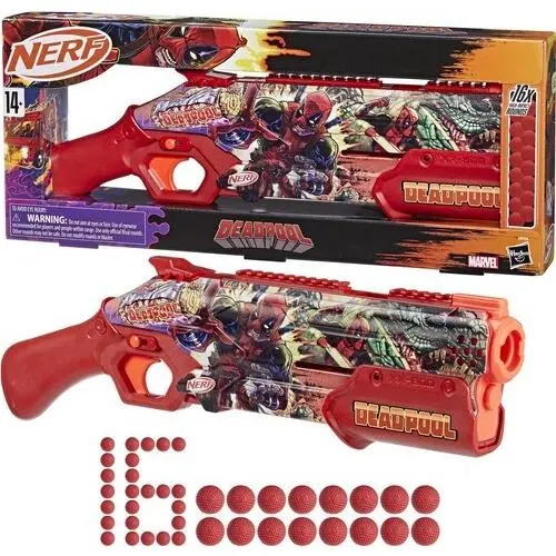 WB Hasbro Nerf - Marvel - Deadpool Blaster Large Item Shooter
