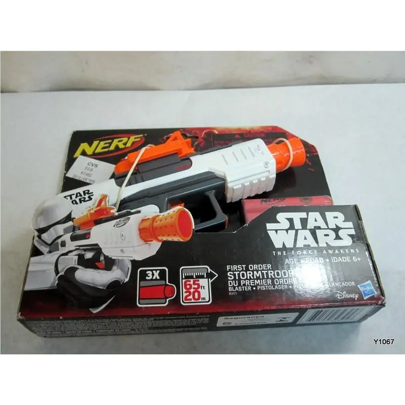 Nerf Star Wars First Order Stormtrooper Blaster Pistol Hasbro 2015