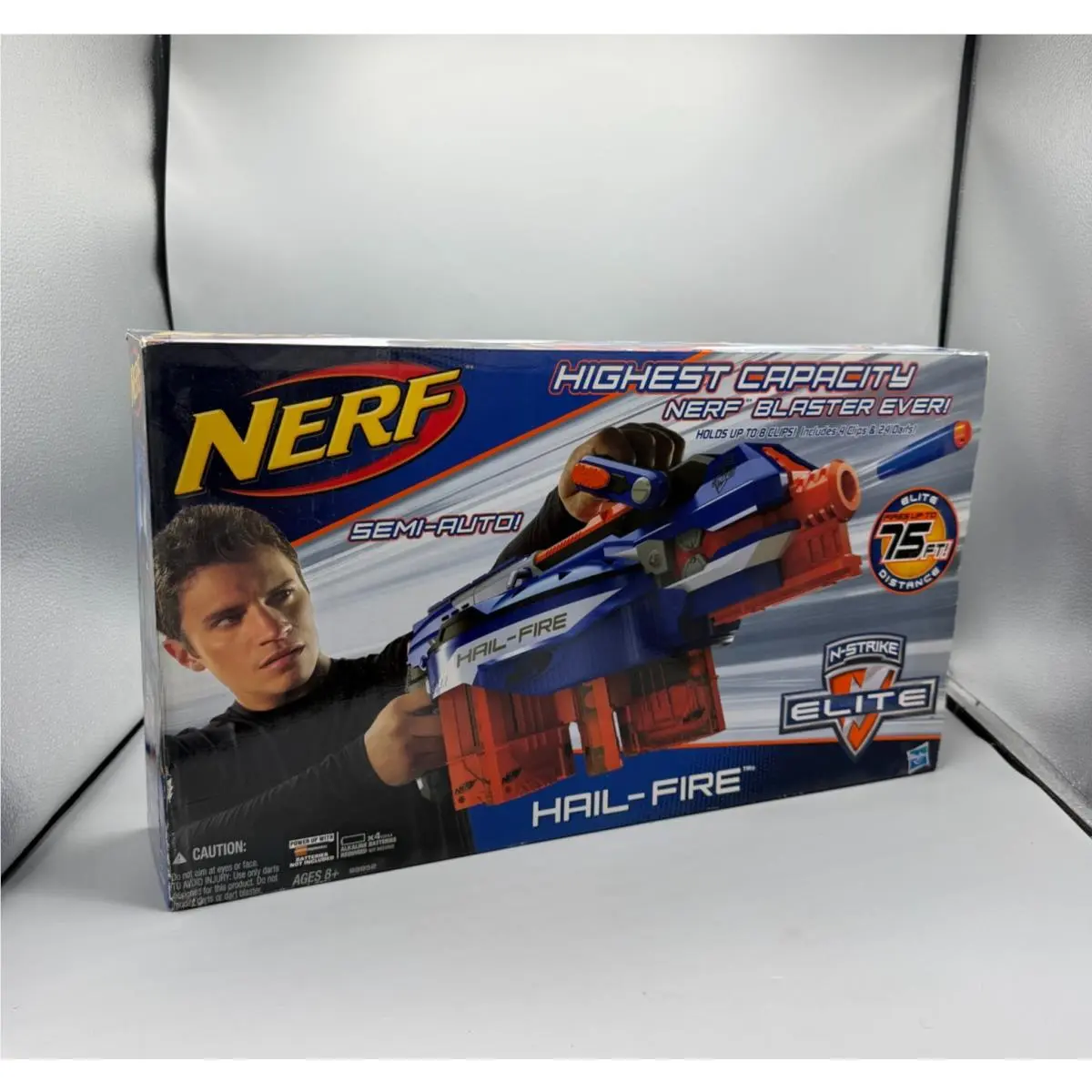 Nerf N-strike Elite Hail-fire Blaster Dart Gun