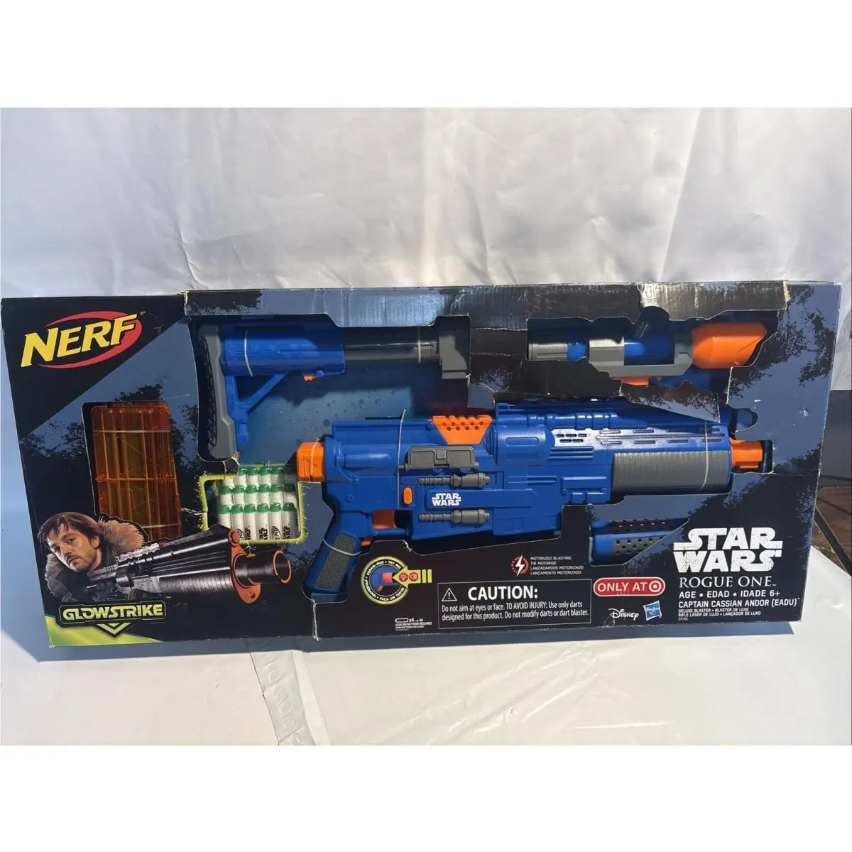 Nerf Star Wars Rogue One Captain Cassian Andor Deluxe Blaster
