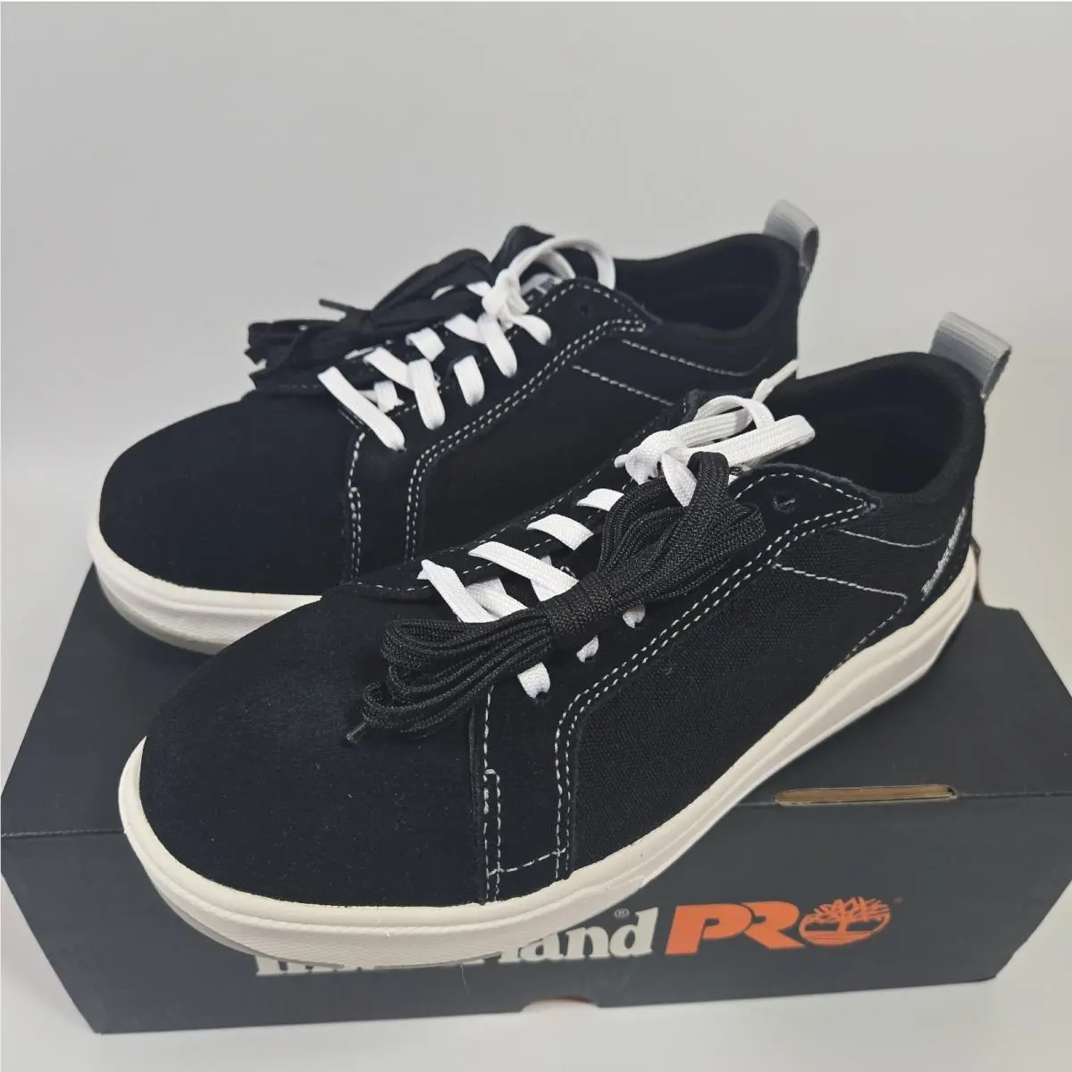Timberland Pro Berkley Oxford Composite Toe Work Shoes Black Unisex Size M 3.5 W