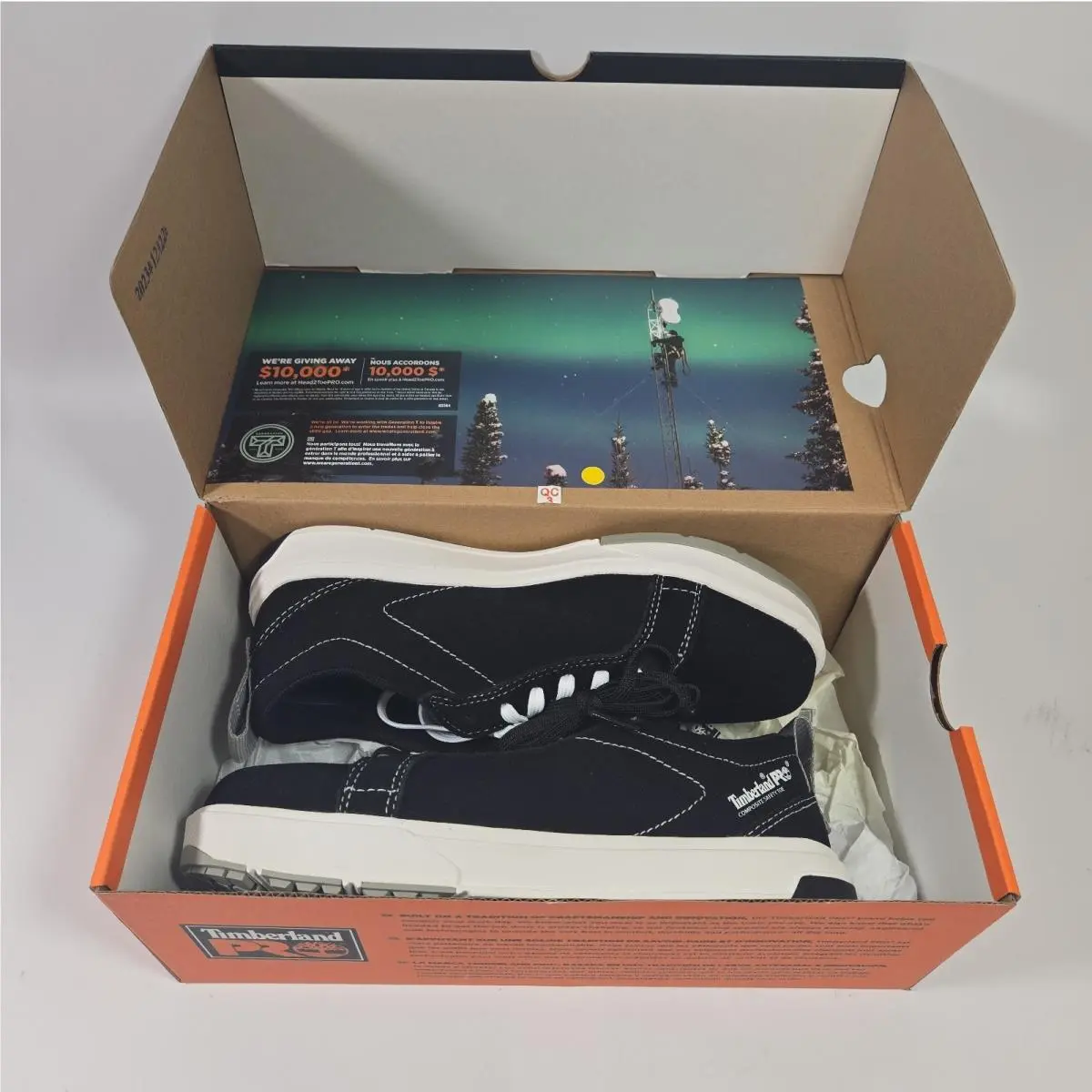Timberland shoes - Timberland PRO Berkley - PRO Berkley - Black/White (UPC: 197064765614) 6