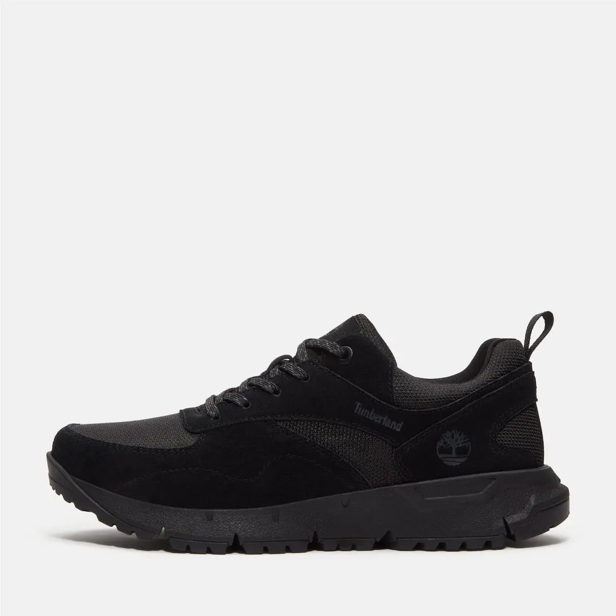 Timberland Men`s 13 Voyager Park Low Lace Sneaker Blackout Mesh