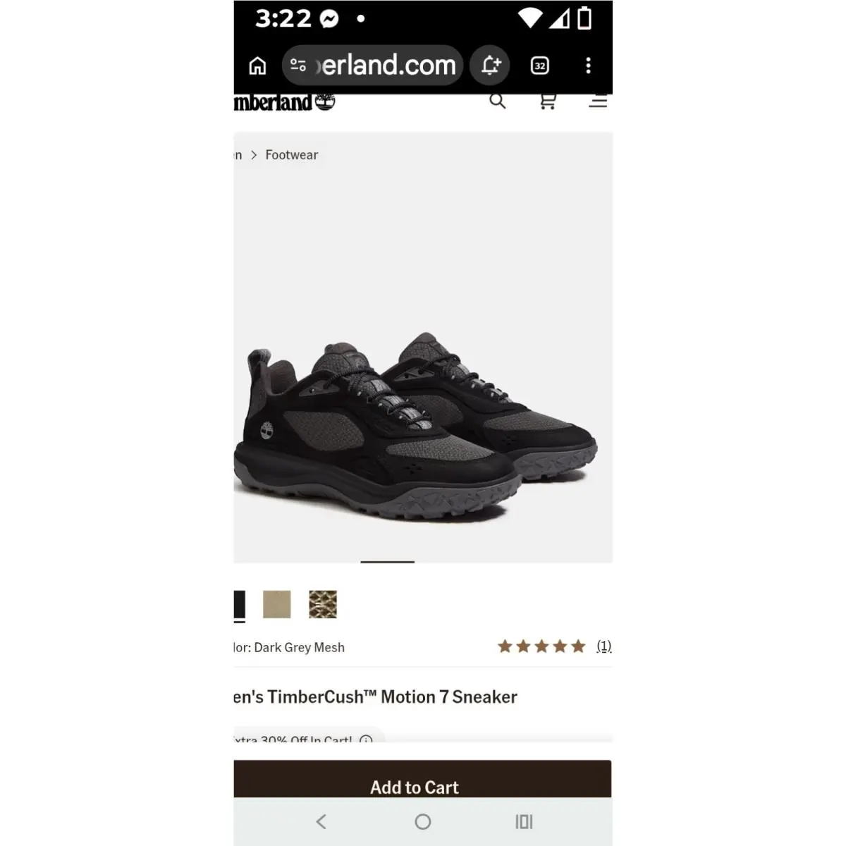Timberland shoes - Timberland Timbercush 7 Timbergrip - Timbercush Timbergrip - Black 0