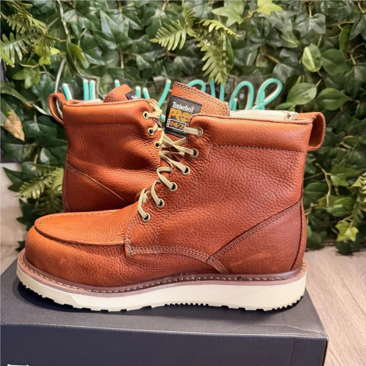 Timberland shoes - Timberland Pro 24/7 Wedge - Pro Wedge - Brown 5