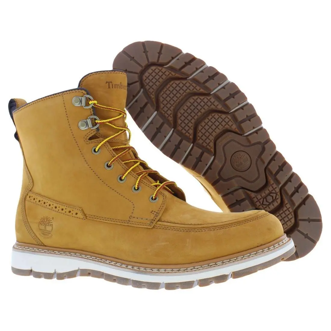 Timberland Britton Hill Moc Toe Mens Shoes Size 9.5 Color: Wheat Nubuck