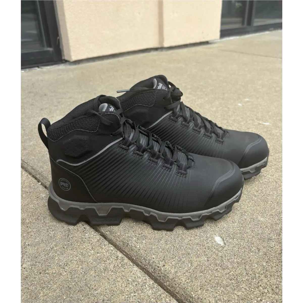 Timberland Pro Mens Shoes Size 8.5 Alloy Safety Toe Powertrain Sport 0A1Z5C