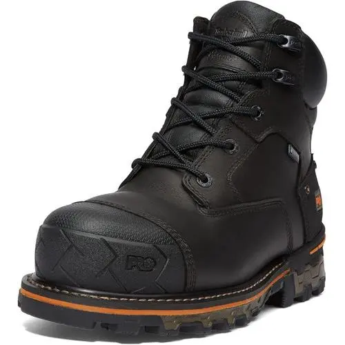 Timberland Pro Men`s Boondock 6 Inch Composite Safety Toe Waterproof Size 10.5