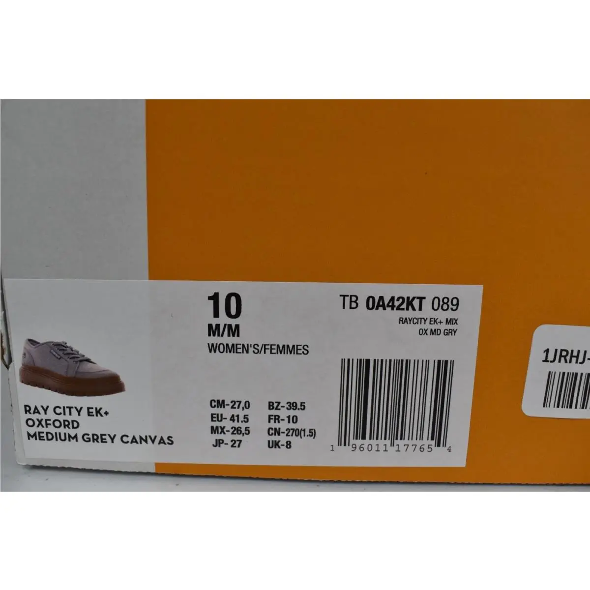Timberland shoes - Timberland Ray City EK + - Gray (UPC: 196011177654) 9